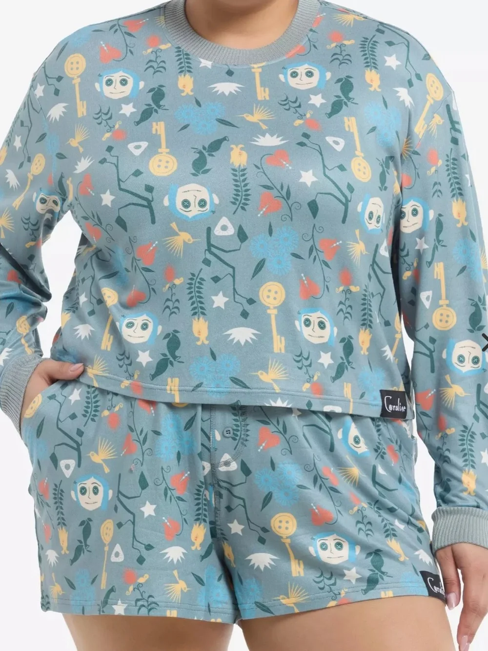 Disney Coraline Pllus Size PJ set - Picture 2 of 3